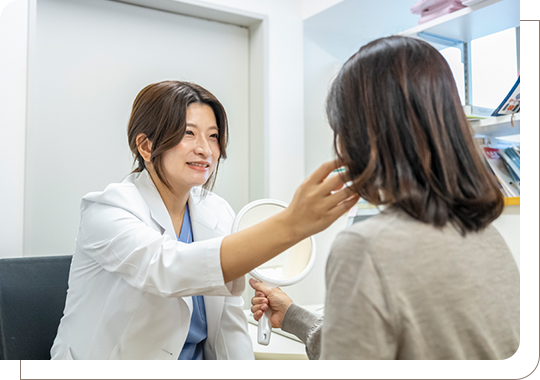 皮膚科・形成外科・美容外科の専門的なドクターによる診療