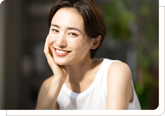 豊富なレーザー機器を含めた高性能の機器で幅広いお悩みに対応 しみ・たるみなどにも注力