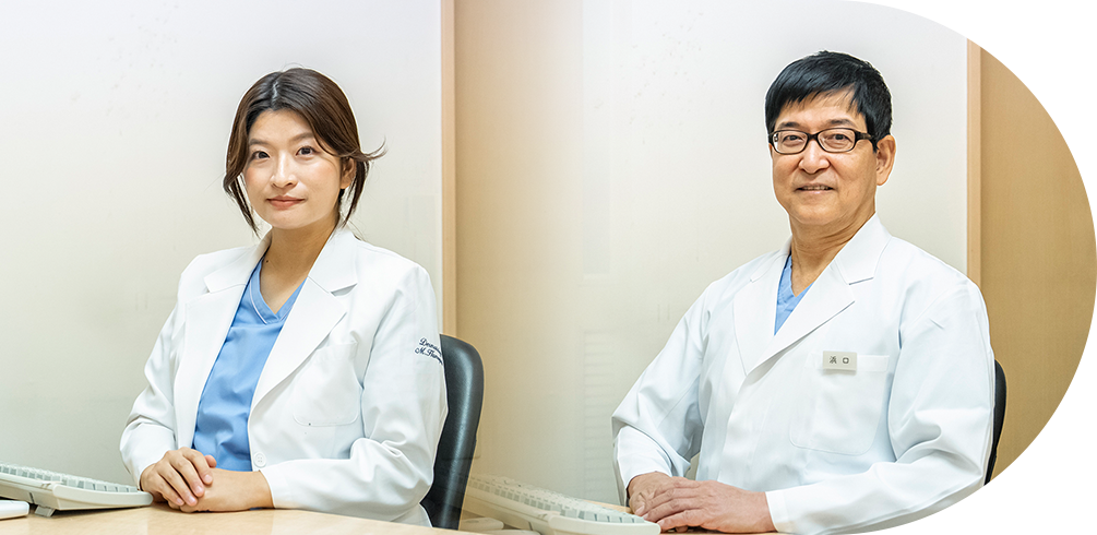 男性・女性医師が在籍どなたでも相談しやすい環境づくりを